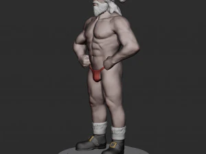 Bad Santa 3D Print 3D Print Model