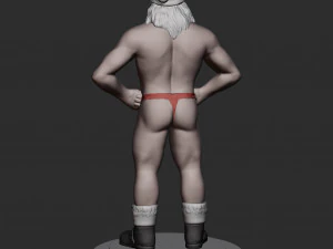 Bad Santa 3D Print 3D Print Model