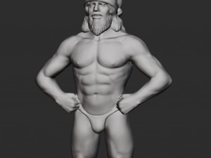 Bad Santa 3D Print Modèles 3D en vedette