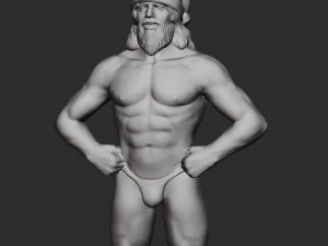 Bad Santa 3D Print 3D Print Model