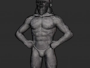 Bad Santa 3D Print 3D Print Model