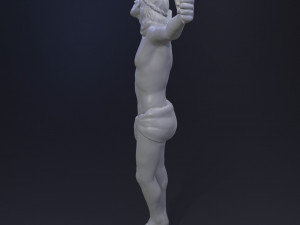 Jesus Christ in Cross 3D Print Model 3D