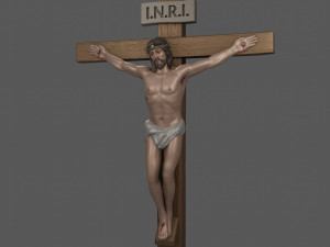 Jesus Christ 3D Print Model 3D