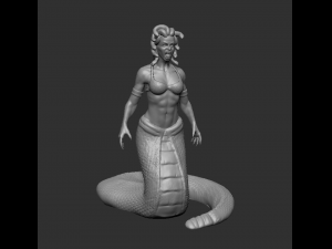 Medusa 3D Print 3D Model