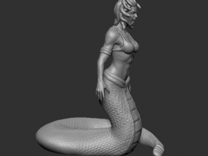 Medusa 3D Print 3D मॉडल