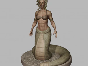 Medusa 3D Print 3D Model
