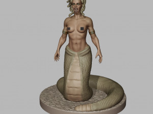 Medusa 3D Print 3D मॉडल