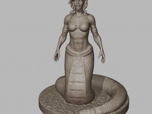 Medusa 3D Print 3D मॉडल