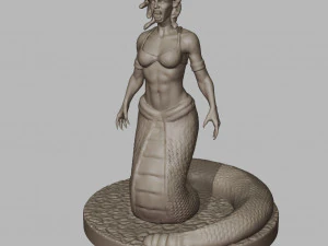Medusa 3D Print 3D Model