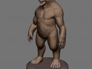 Werebear V1 3D Print Model