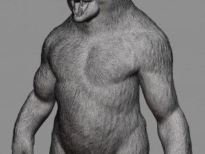 Werebear V1 3D Print Model