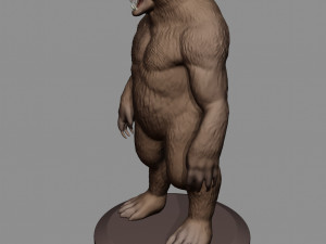 Werebear V1 Model do druku 3D