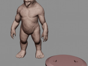 Werebear V1 Model do druku 3D