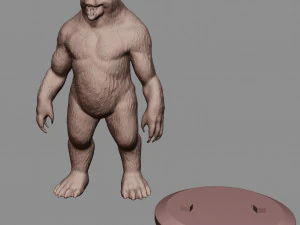 Werebear V1 3D Print Model