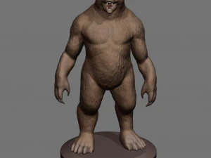 Werebear V1 3D Print Model