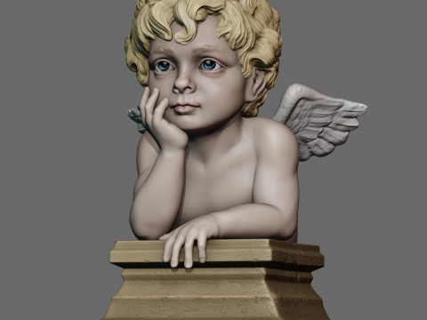 Cherub 3D Print Model do druku 3D