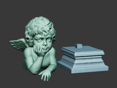 Cherub 3D Print Model do druku 3D