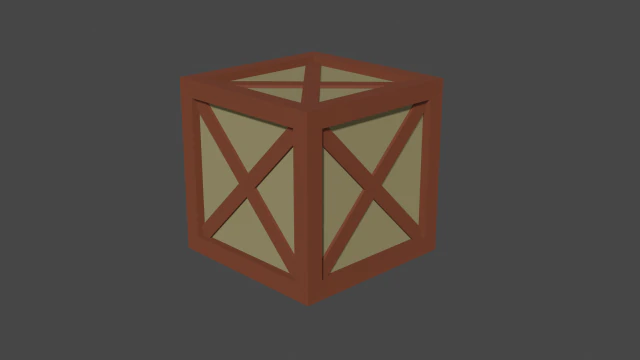 scatola Modello 3D .c4d .max .obj .3ds .fbx .stl .blend 