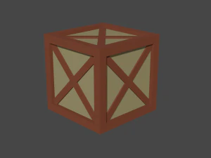 scatola Modello 3D