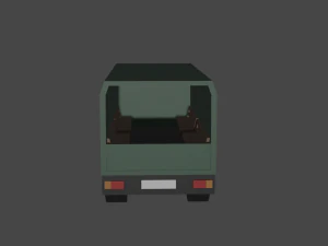 military truck 3D Model