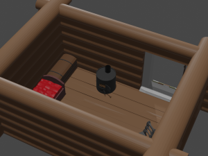 House car and character model collection 3D Модель