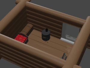 House car and character model collection 3D Model