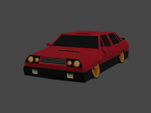 House car and character model collection 3D Model