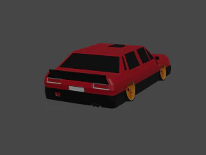 House car and character model collection 3D Model