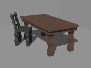 House car and character model collection 3D Model