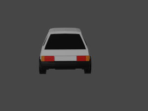 ローポリヴァズ 2109 3Dモデル