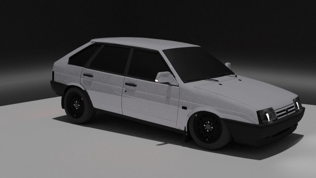 VAZ 2109 3D Model .c4d .max .obj .3ds .fbx .stl .blend 