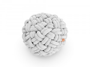 knotty flour cushion 3D 模型