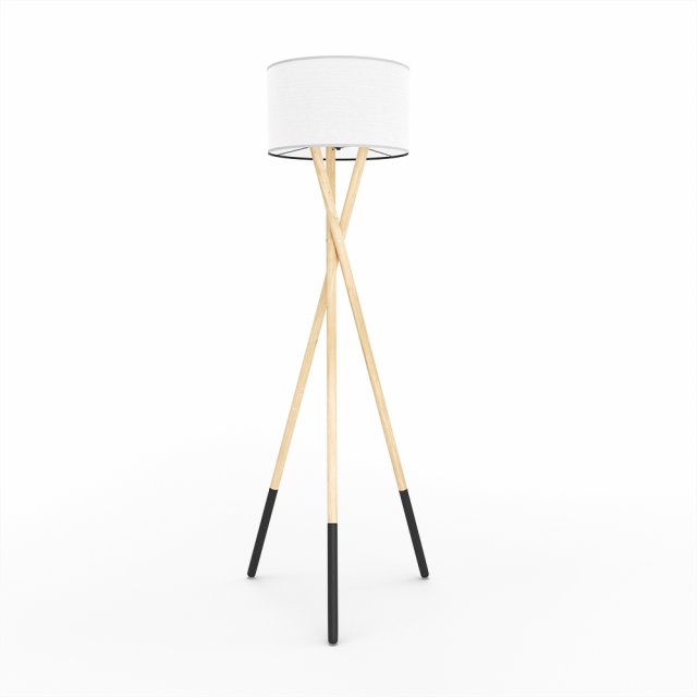 harper - tripod floor lamp Modèle 3D .c4d .max .obj .3ds .fbx .stl .blend 