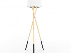 harper - tripod floor lamp 3D Model