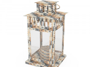 ikea borrby lantern 3Dモデル