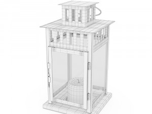 ikea borrby lantern 3Dモデル
