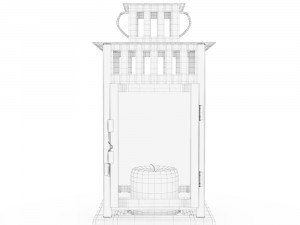 ikea borrby lantern 3Dモデル