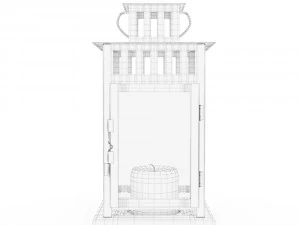 ikea borrby lantern 3D Model
