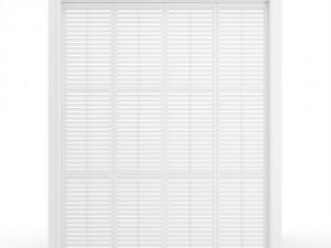 interior folding shutter door 3Dモデル
