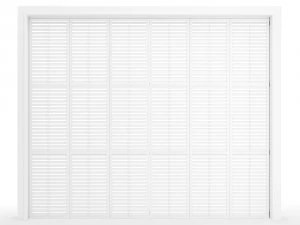 室内折りたたみシャッタードア 3Dモデル