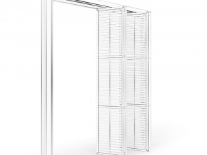 interior folding shutter door 3Dモデル