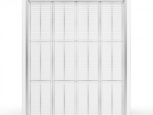 interior folding shutter door 3Dモデル