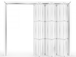 interior folding shutter door 3Dモデル