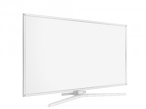 samsung 50 uhd 4k smart tv 3D Модель