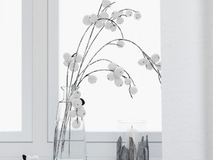 decoration set - livingroom 04 Model 3D