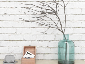 decoration set - livingroom 05 3D Model