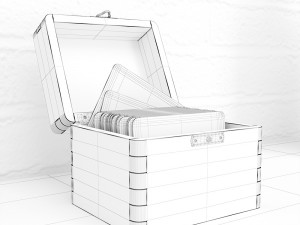 decoration set - livingroom 05 3D Model