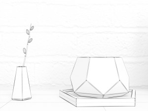 decoration set - livingroom 05 3D Model