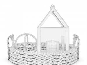decoration set - livingroom 06 3D Model