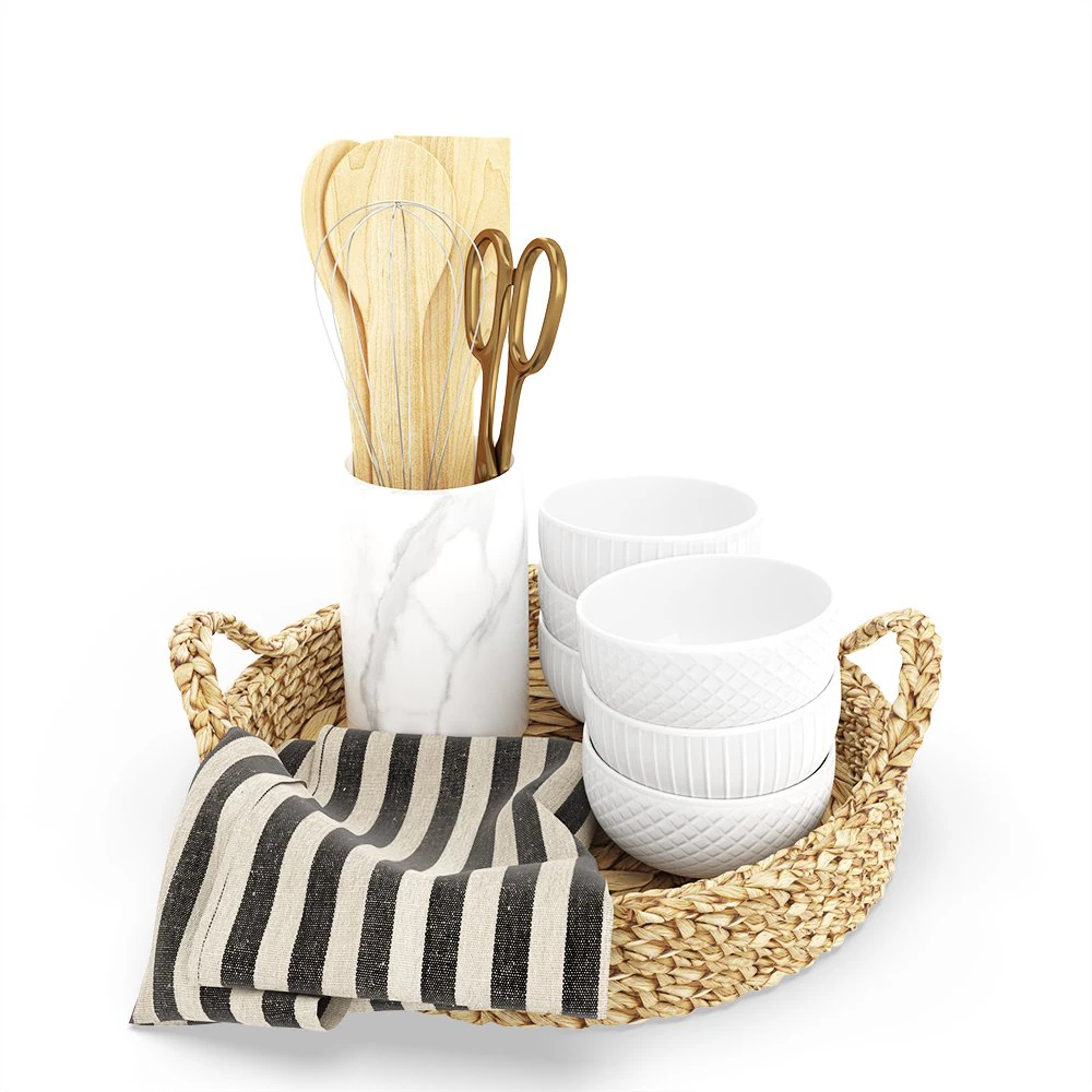 decoration set - kitchen 01 3D Model .c4d .max .obj .3ds .fbx .stl .blend 